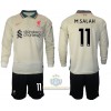 Maglia da Calcio a Maniche Lunghe Liverpool M.Salah 11 Trasferta 2021-22 per Bambino